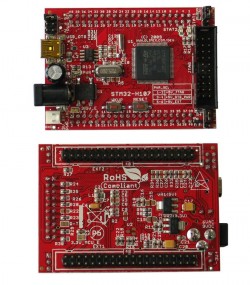 Abb.: STM32-H107 Header Board