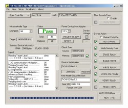 Abb.: FET-Pro430 Software