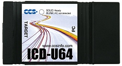 Abb.: ICD-U64 Debug Interface