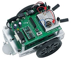 Abb.: BoE-Bot Robotik Kit nach erfolgter Montage