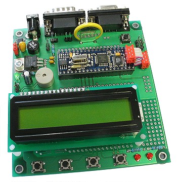 Abb.: ChipS12 auf Carrier Board